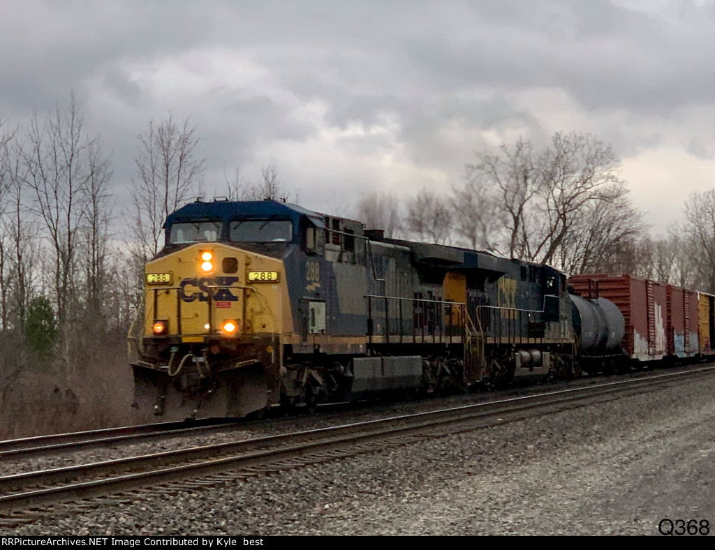 CSX 288 on Q368